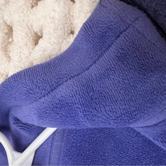 Purple North face fleece lined jacket size S - Picture 4 of 4